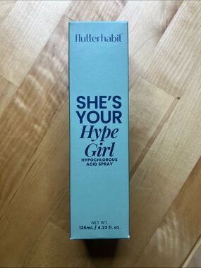 flutterhabit She’s Your Hype Girl Hypochlorous Acid Spray — Aqua